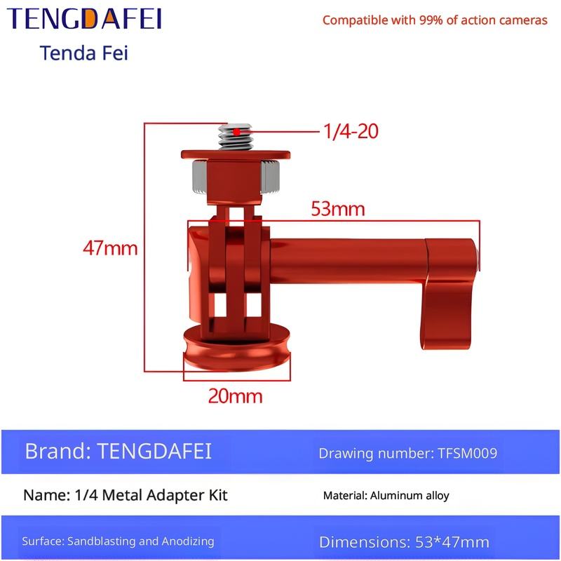Red Adapter Kit(Model TFSM009)