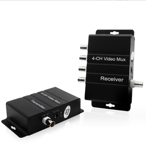 معدن قذيفة مضاعف فيديو <span class=keywords><strong>4</strong></span> قنوات DC12V <span class=keywords><strong>Balun</strong></span> متوافق مع مسافة تصل إلى متر - Product Image 5