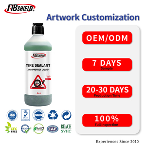 FIBSHIELD 4oz (150ML) Mastic d'étanchéité pour pneus, fonctionne jusqu'à -30°C ° Joints non corrosifs pour réparation d'urgence des plus grosses crevasses sur la plupart des véhicules - Product Image 1