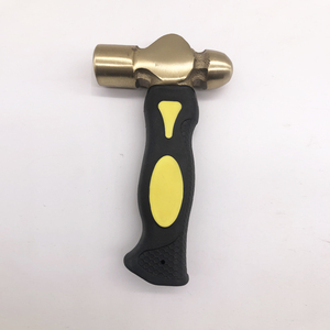 <span class=keywords><strong>Marteau</strong></span> en laiton massif anti-étincelles <span class=keywords><strong>ergonomique</strong></span> de 16 oz avec poignée coussinée antidérapante, n° 62007 - Product Image 1