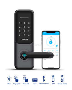 Liliwise China Supplier Waterproof Smart Digital Cerradura Rfid Card Front Door <b>Lock</b> for Home and Apartment - Product Image 5