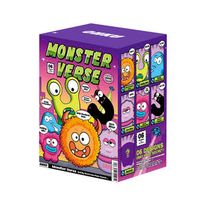 OHKU Monster Verse Office Oddball Series กล่องสุ่ม ฟิกเกอร์อนิเมะ ตุ๊กตา ของเล่นเซอร์ไพรส์  จี้ห้อยกระเป๋า พวงกุญแจ ของตกแต่ง - Product Image 6