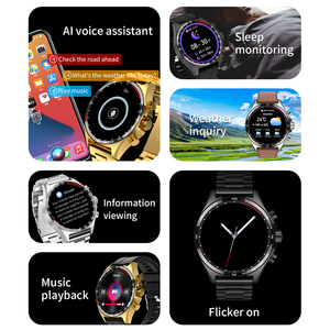 Sk27 3 dây đeo kinh doanh 1.58 "BT cuộc gọi Smartwatch <span class=keywords><strong>LCD</strong></span> hiển thị 2024 montres thể dục Tracker reloj inteligente Heart Rate thông minh đồng hồ - Product Image 6