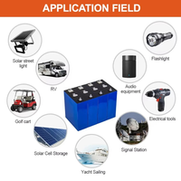 Baterai LiFePO4 3.2V 280Ah Isi Ulang Stok Baru EU, untuk Mobil Listrik DIY, RV, Energi Surya, Golf Cart, 8000 Siklus, Merek HYL