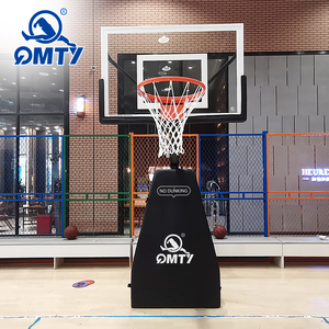 Équipement d'entraînement de terrain Hauteur réglable professionnelle 6.5-10 'Cerceau de <span class=keywords><strong>basket</strong></span>-ball portable <span class=keywords><strong>avec</strong></span> roues - Product Image 4