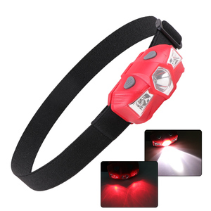 Mini lampe <span class=keywords><strong>Frontale</strong></span> xpe lumineuse à <span class=keywords><strong>LED</strong></span>, batterie sèche, lampe de poche l, lampe <span class=keywords><strong>Frontale</strong></span> pour l'extérieur, course, pêche, Camping, 100m - Product Image 1