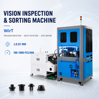 Machine d'inspection et de tri automatique à vision haute précision ±0,01 mm pour la détection des défauts des clips en plastique, des capuchons en caoutchouc et des attaches