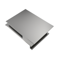 Fabricación de Chapa de Aluminio Personalizada de Excelente Calidad, Certificada ISO 9001, Duradera, Corte por Láser, Plegado, Estampado, ODM