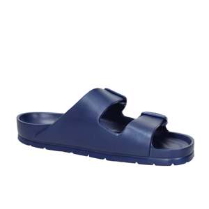 Sabots pour hommes Valleverde bleus, taille 46, hauteur de talon 3 cm, chaussures confortables à enfiler - Product Image 2