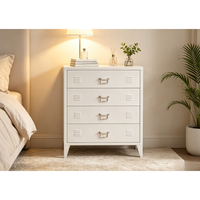 Commode à tiroirs en métal de style industriel, meuble de rangement multi-tiroirs pour chambre à coucher, appartement, maison, organisateur de meubles