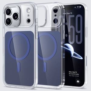 Funda para Teléfono Móvil Regena Cloud Mirror, Marco Metálico para Cámara, Antigolpes, Magnética, Alta Claridad, para iPhone 15, 16, 17 Pro Max - Product Image 5