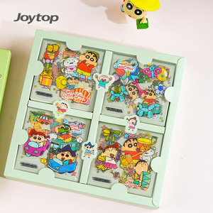 Joytop JT-101735 - Caja <span class=keywords><strong>de</strong></span> Regalo Personalizada al por Mayor con Diseño <span class=keywords><strong>de</strong></span> Crayon Shin-chan, Cuatro Compartimentos, Adhesivos <span class=keywords><strong>de</strong></span> <span class=keywords><strong>Dibujos</strong></span> <span class=keywords><strong>Animados</strong></span>, Papel Japonés Resistente al Agua y al Aceite - Product Image 1