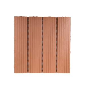 Baldosas de plástico entrelazadas anticorrosivas para terraza, balcón, jardín, patio, impermeables, con doble bloqueo, rectangulares - Product Image 1