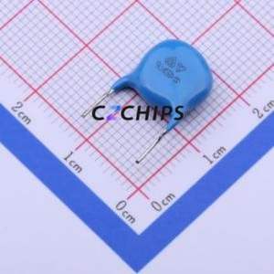 Condensateur de sécurité CD12-E2GA222MYNSA, composant traversant (THT), pas de 10 mm, 2,2 nF, 20 %, 250 V, X1, Y1 - Product Image 1