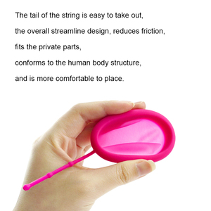Disque menstruel grand format en silicone de qualité médicale, disque menstruel réutilisable - Product Image 3