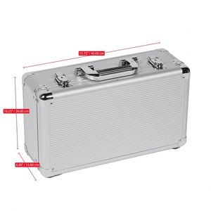Customizable Factory <b>Storage</b> Wine Gift Box Case with Detachable Strap Aluminum Wine <b>Suitcase</b> OEM/ODM Support - Product Image 3