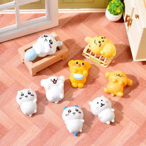 Miniature Cartoon Animal Doll Resin Car Decoration For Desktop And Vehicle Interior Accessory Gift - Product Image 4