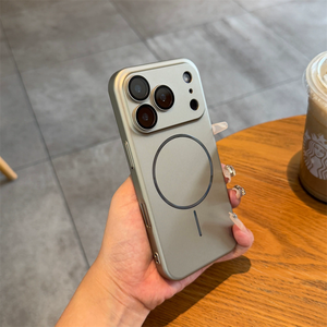 เคสแม่เหล็ก DIY ปรับแต่งได้สำหรับ iPhone 18 17 Pro Max บางเฉียบ สัมผัสเหมือนผิว  สีใหม่ พร้อมตัวป้องกันเลนส์ในตัว ป้องกันการกระแทก - Product Image 4
