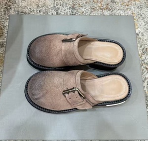 Sandalias BURKEN de verano para mujer, modelo 2026, hechas de cuero genuino, con suela gruesa, transpirables y antideslizantes. - Product Image 2