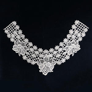 Diseños bordado Soluble en agua DIY escote para trajes Salwar - Product Image 5