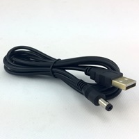 Cable de Alimentación Personalizable con Conector DC5.5 para Impresora y Computadora, Carga Rápida, Material PVC