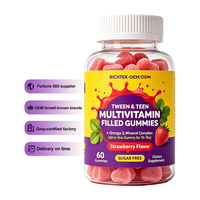 Supplément Santé Marque privée Oem Multivitamines-Complément multi-vitamines Gommes multivitamines végétaliennes pour enfants