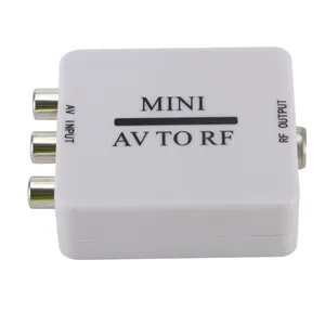 Mini RCA CVSB AV to RF adattatore modulatore garanzia 1 anno TV Switcher per Video e Audio