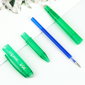 Kustom 0.5mm biru merah muda ajaib dihapus pena tinta Gel dapat dihapus plastik sensitif panas untuk promosi kantor & Sekolah - Product Image 4