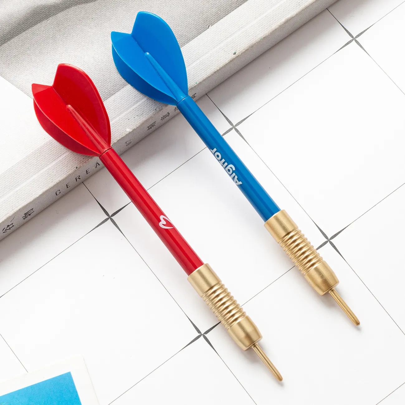 Werbung Mini Schreib spielzeug Pfeil Pfeil Stift Phantasie Dart Dekompression Spielzeug Dart Plastiks tift