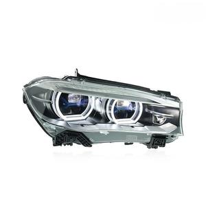 Conjunto de Faros Delanteros para BMW X5 F15 2014-2018, LED con Línea Azul, Lente Láser, Luces de Circulación Diurna, Señales de Giro - Product Image 2
