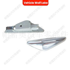 ไฟเลี้ยวรถวูล์ฟเลคสำหรับบีเอ็มดับเบิลยู X5 E70 X3 F25 2007-2017 หลอดฮาโลเจน RH LH - Product Image 3