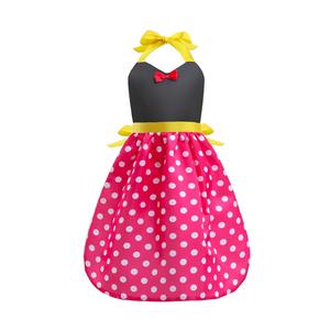 Conjunto de delantal de estilo princesa para niños y niñas, delantal de cocina para pintar, ajustable, con bolsillos - Product Image 5