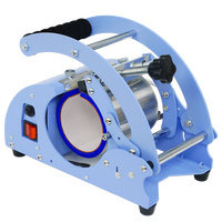 Mecolour-Presse à gobelets bleu clair de 11oz, machine d'impression par sublimation pour gobelets, tasses et bouteilles