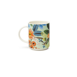 Tazza in Ceramica Excelsa 30 Cl in Porcellana con Design Floreale Multicolore - Product Image 1