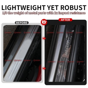 Pièces automobiles de haute qualité en fibre de carbone sèche de style OEM, seuil de porte pour Ferrari 812 GTS - Product Image 2