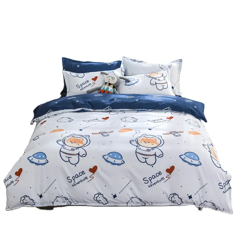 Venta al por mayor tamaño sábanas Para Camas de diseñador de ropa de cama juegos de cama de lujo funda de edredón conjunto