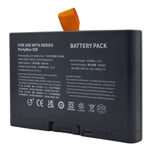 Batería de Repuesto para Altavoz Boombox4 Partybox520, Baterías de Litio de 21.6v 5000mAh FG6CELL21700G para Altavoz JBL PB520 - Product Image 2