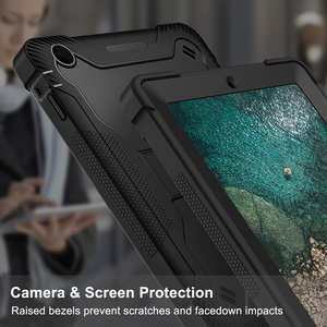 Phong cách đơn giản di động bảo vệ TPU PC trường hợp khó khăn với thuận tiện Silicone Bumper nhựa trở lại ipad 2 3 4 máy tính bảng Bìa - Product Image 4