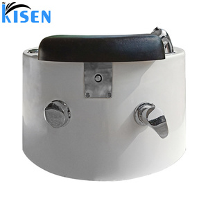 Baignoire de pédicure professionnelle KISEN pour salon de manucure, cuvette de spa pour les pieds en acrylique avec massage par ondes, bassin de soin des pieds - Product Image 3