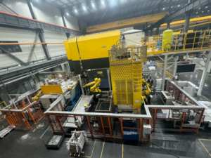 Sistema Robotico Integrato di Spruzzatura/Estrazione Completamente Automatizzato Wotec 800T-9000T per Pressofusione - Product Image 5