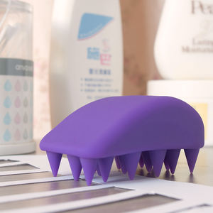 Peines de silicona para lavado de cabeza, masajeador de cuero cabelludo, excelente servicio - Product Image 6