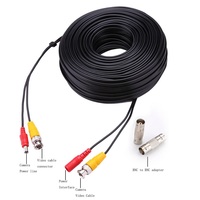 Cable BNC para cámara de seguridad siamesa, Cable BNC para sistema de videovigilancia DVR AHD HD de 5MP, todo en uno