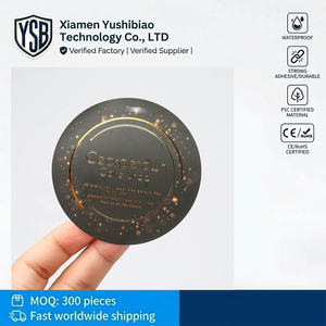 Etiquetas Holográficas Impermeables Personalizadas de Marca Privada YSB, Etiquetas Adhesivas Duraderas Anti-Falsificación para Empaquetado de Marca - Product Image 1