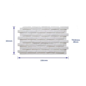 NEU 2025 Moldes de hormigón fabricados con aspecto de piedra natural Piedra sintética de pizarra negra apilada artificial - Product Image 2