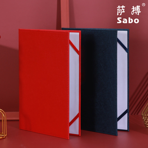 Porte-<span class=keywords><strong>diplôme</strong></span> A4 rouge lisse en similicuir avec logo personnalisé, pochette de rangement pour certificats <span class=keywords><strong>et</strong></span> diplômes, vente en gros - Product Image 2