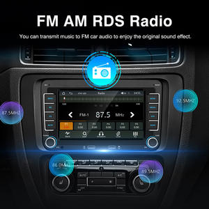 Radio de Coche 2 Din HD de 7 Pulgadas con Reproductor Multimedia, RDS, Airplay, CarPlay, Android Auto, Estéreo, Audio <span class=keywords><strong>para</strong></span> Volkswagen/Seat/Skoda/Passat/Golf/Polo - Product Image 6