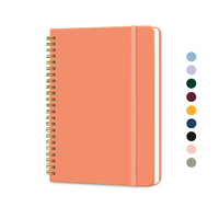 NUOXIN Vente en gros Journal à spirale doublé Cahier A5 à couverture rigide pour cadeau scolaire Dessin