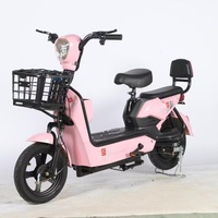Bicicleta Eléctrica Urbana de China con Motor de 48v 350w, Bicicletas Eléctricas de 2 Ruedas, Motocicletas Eléctricas para Recorridos Turísticos de Corta Distancia