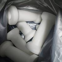Rouleau en plastique POM, roue en acétal avec roulement 608zz, faible bruit, résistant à l'usure, pour rail de guidage de porte coulissante, convoyeur