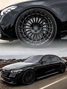 Rines Cóncavos Escalonados Negros de Aleación Forjada 5X112 de 18 19 20 21 22 Pulgadas para Mercedes Benz Clase S S550 <span class=keywords><strong>CL500</strong></span> S450 GT53 GT63 - Product Image 3